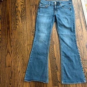 Jeans-American Eagle Super Stretch, flared bottom